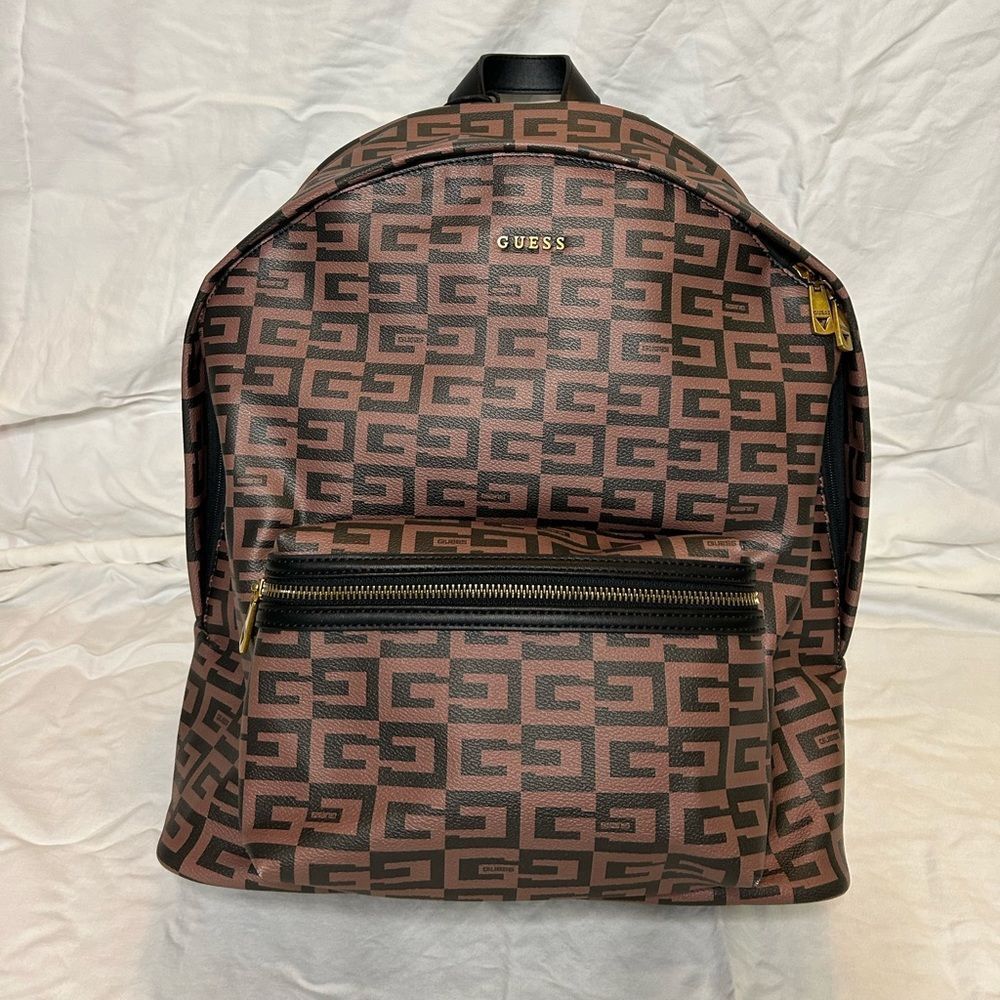 NWT GUESS Escape Compact Backpack - Picture 12 of 14